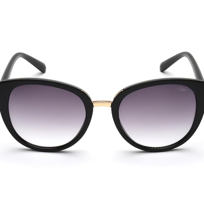 Women’s UV Protected Grey Alloy Metal Cat eye sunglass