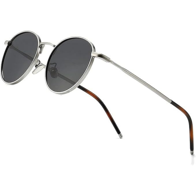 Ponderable UV Protection Coating Round Sunglasses