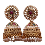 Traditional and Antique Pearl Jhumki Earring for women