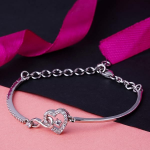 Heart Infinity Bracelet for Girls, Dainty Adjustable Bracelets for Women