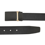 Men Textured Leather Formal Belt