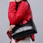 Leatherette Side White Sling Bags For Women's Ladies