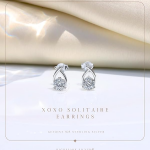 92.5 Sterling Silver And Diamond Like Brilliance Sparkling Zirconia