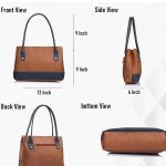 Women's Vegan Leather Zara Handbags Shoulder Hobo Bag