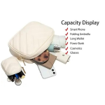 Women's Girls Cross Body Sling Bag with Pouch