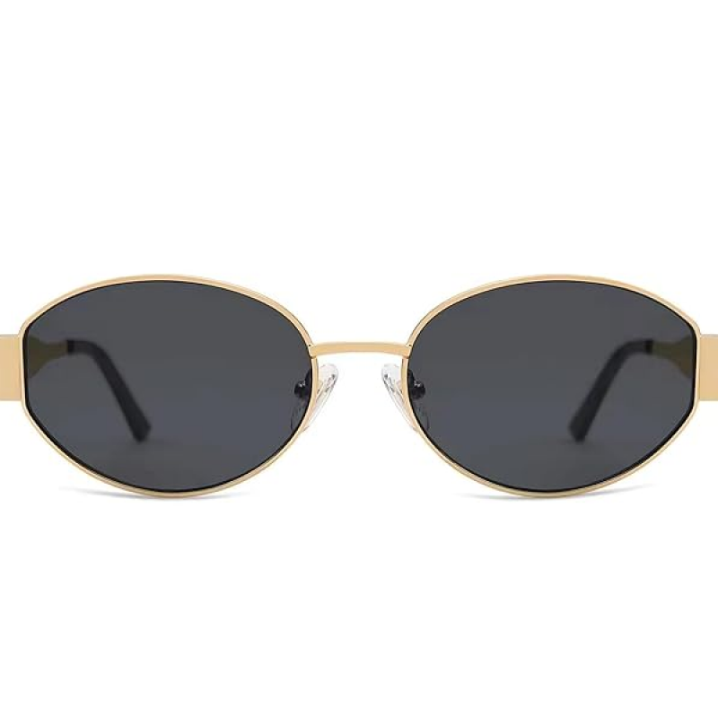 Retro Oval Sunglasses for Women