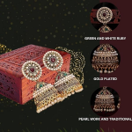 Traditional and Antique Pearl Jhumki Earring for women